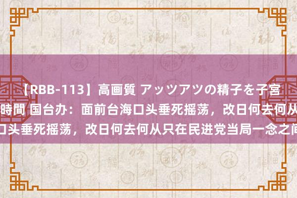 【RBB-113】高画質 アッツアツの精子を子宮に孕ませ中出し120発16時間 国台办：面前台海口头垂死摇荡，改日何去何从只在民进党当局一念之间