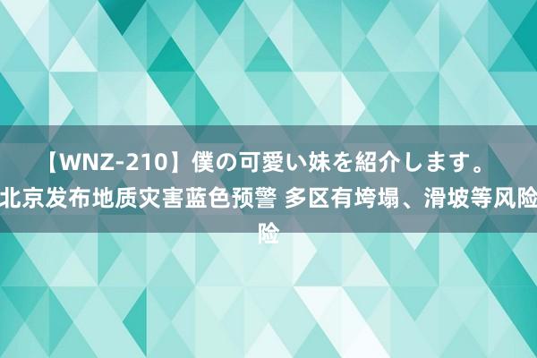 【WNZ-210】僕の可愛い妹を紹介します。 北京发布地质灾害蓝色预警 多区有垮塌、滑坡等风险